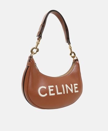 Leather shoulder bag Ava