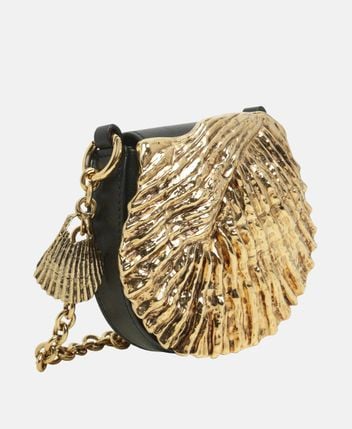 Leather cross body bag Sea Treasures