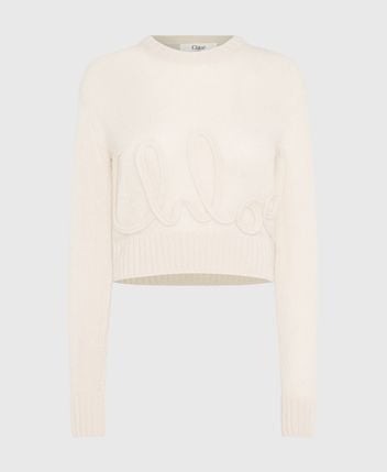 Wool-silk blend pullover Chloe