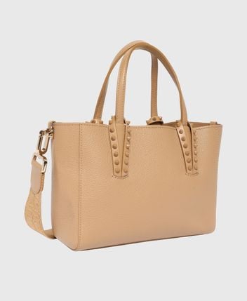 Leather handbag Cabata