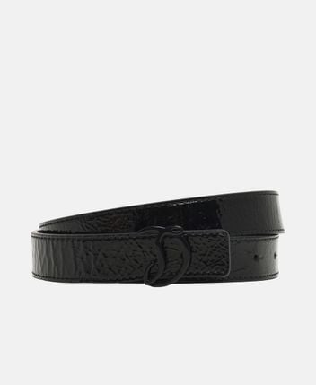Reversible leather belt Loubi 54