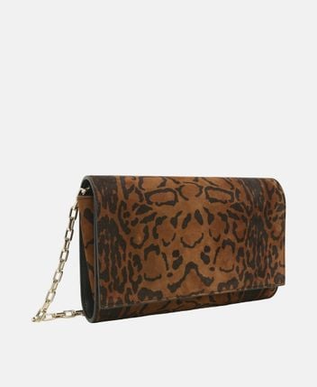 Leather clutch Paloma