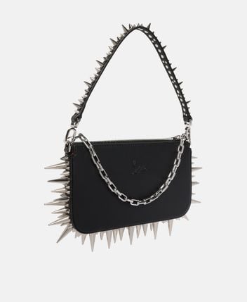 Leather shoulder bag Loubila