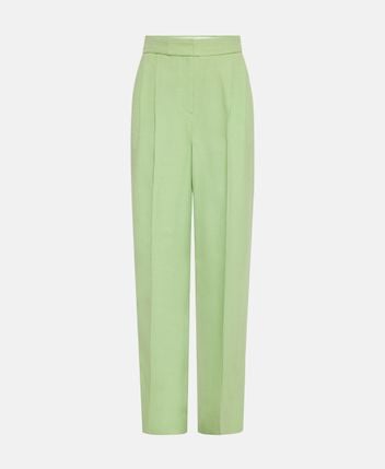 Wool-blend trousers