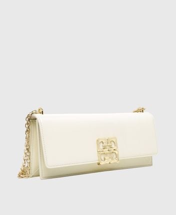 Leather shoulder bag 4G Liquid