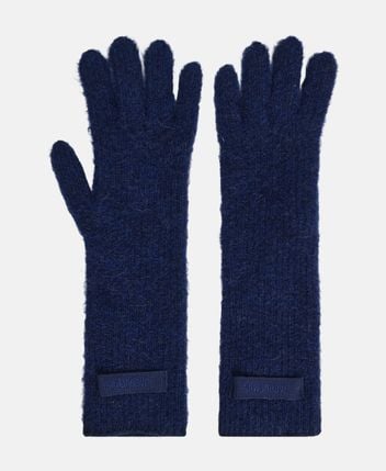 Wool-blend gloves