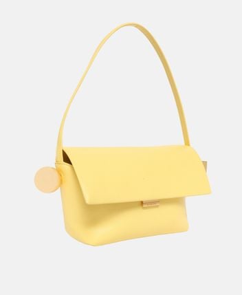 Leather shoulder bag Le Rond Carré