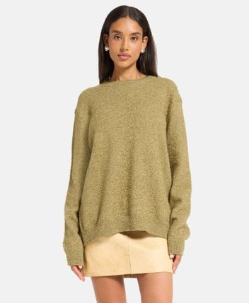Wool-blend pullover
