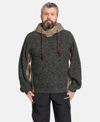 Wool-blend pullover