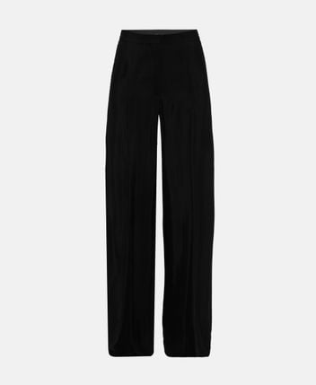 Wool-blend trousers