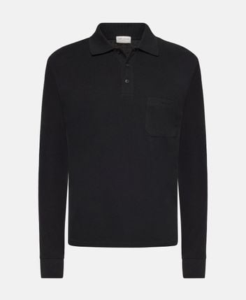 Long-sleeved polo shirt