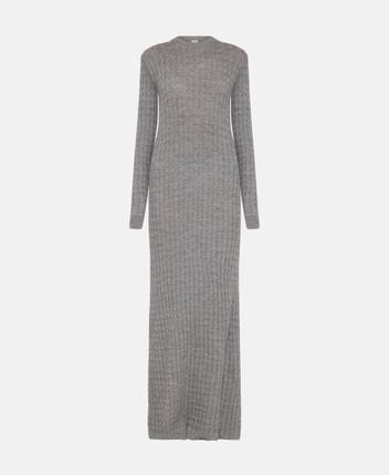 Wool dress Cable