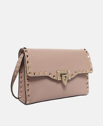 Leather cross body bag Rockstud