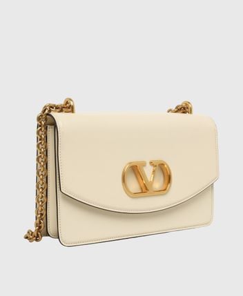 Leather shoulder bag