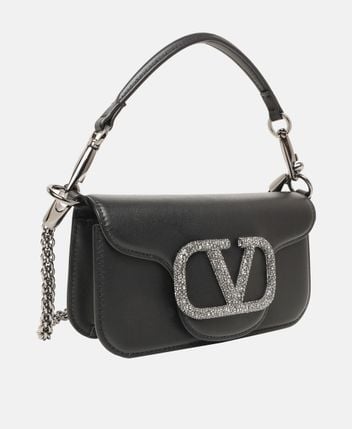 Leather shoulder bag