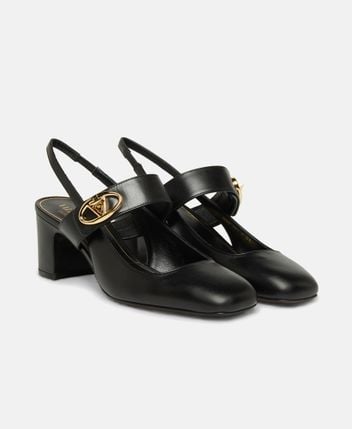 Slingback pumps