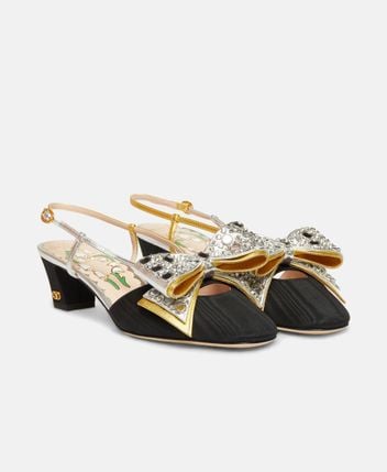 Slingback pumps