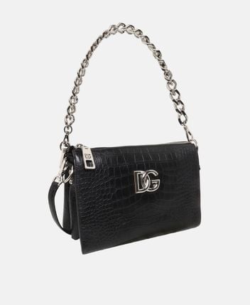 Leather shoulder bag