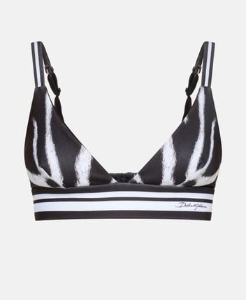Spaghetti-strap top Zebratop