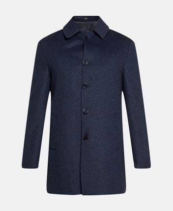 Wool-blend coat