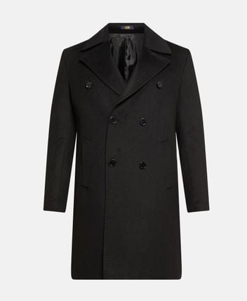 Wool-blend coat