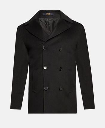 Wool-blend coat