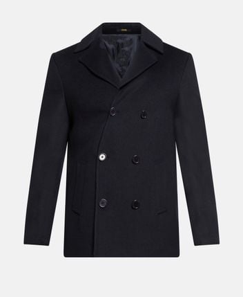Wool-blend coat