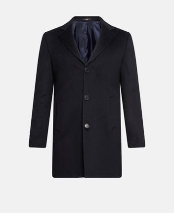 Wool-blend coat