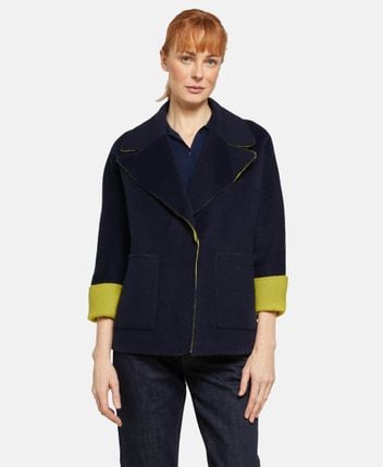 Wool short coat