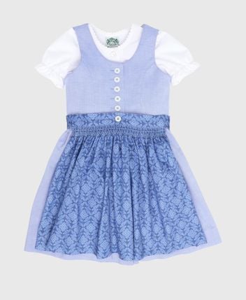 Dirndl with apron and blouse Bergsee