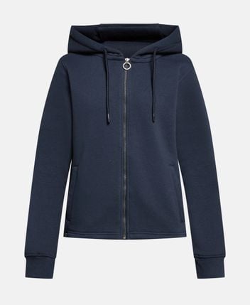 Hooded sweat jacket