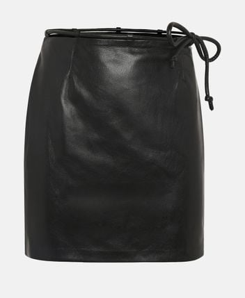 Leather-look miniskirt Lonne