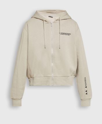 Hooded sweat jacket