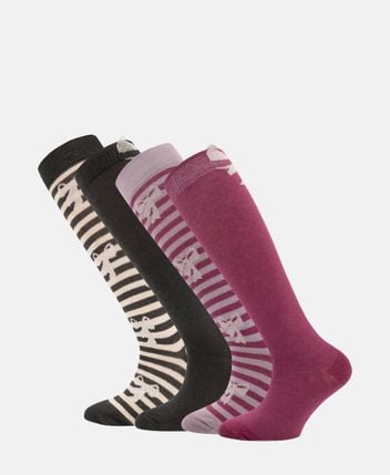 Knee-high socks, pack of 2 pairs