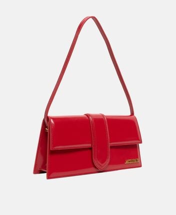 Leather shoulder bag Le Bambino