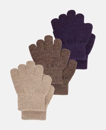 Gloves, 3 pairs Mikk-Line