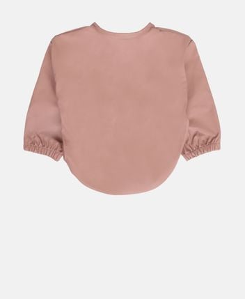 Bib with sleeve