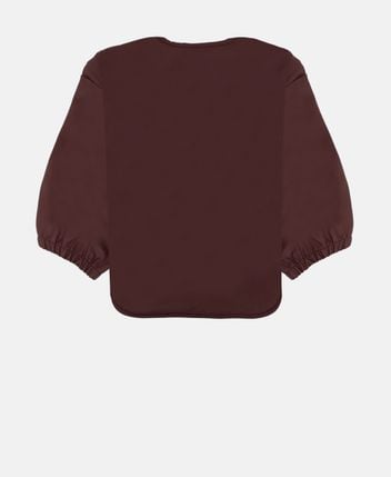 Bib with sleeve