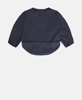 Bib with sleeve