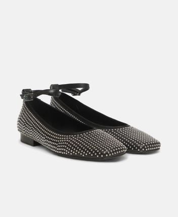 Ballerina flat with straps Lilly