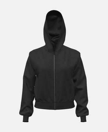 Hooded sweat jacket Icon
