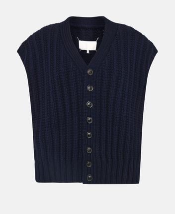 Wool cardigan