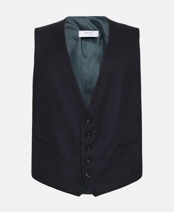 Wool-blend gilet
