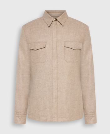 Wool-blend jacket