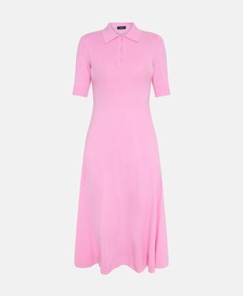 Polo dress Coral