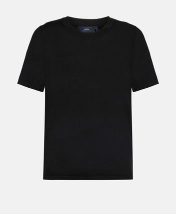 Cashmere short-sleeved pullover Emberlynn