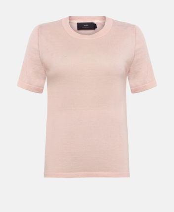 Cashmere short-sleeved pullover Emberlynn