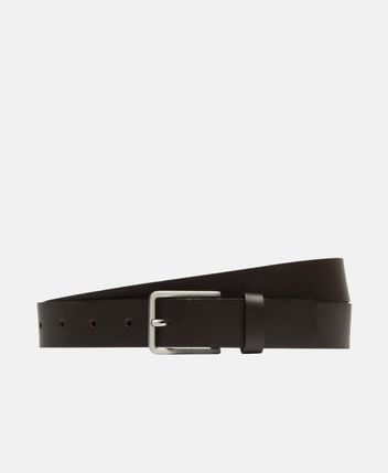 Leather belt
