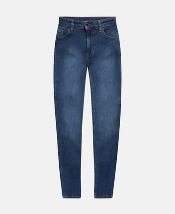 Straight-leg jeans
