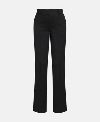 Wool-blend trousers